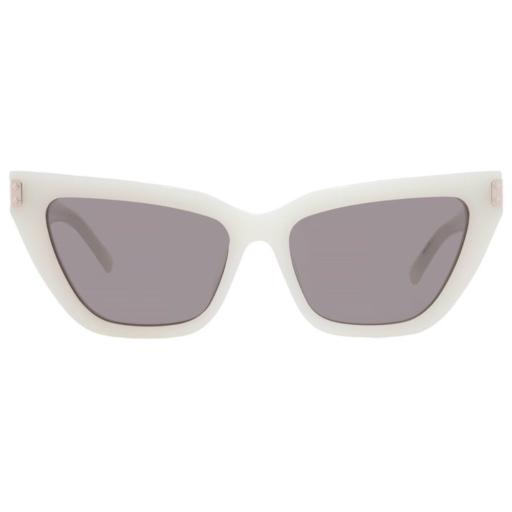 🤍 MCM Shiny White Butterfly Sunglasses – NWT includes crossbody bag - Picture 2 of 8